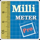 Millimeter Pro ruler on screen