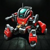 Robot Warrior: Top-down shooter. Offline game