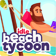 Idle Beach Tycoon: Cash Manager Simulator